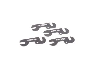 Schumacher Alloy Ride Height Spacer 0.5mm - Atom 2/3 (pk4)