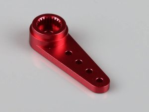 Futaba Alloy Single Servo Arm 20mm (0.8"), Red