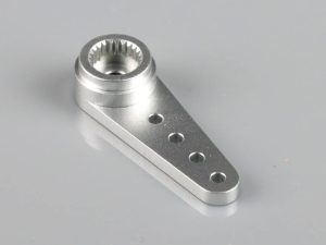 Futaba Alloy Single Servo Arm 20mm (0.8"), Silver