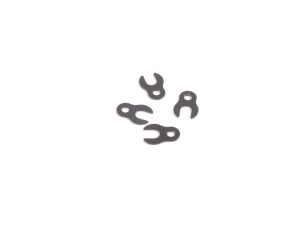 Schumacher Alloy Spacer Clip 0.5mm pk4 - E3-E6,Icon/2