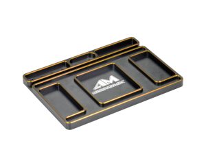 ARROWMAX Alu Tray For Set-Up System & LED Pit Lamp Black Golden
