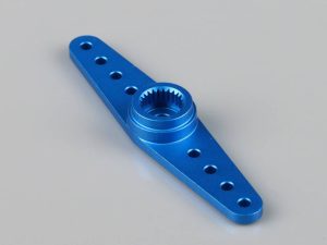 Futaba Alloy Twin Arm 40mm (1.6"), Blue
