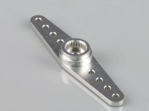 Futaba Alloy Twin Arm 40mm (1.6"), Silver
