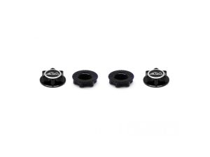 ARROWMAX WHEEL NUT CLOSED END LIGHWEIGHT 1/8 BLACK