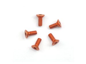 Arrowmax Alu Screw Allen Csk m2.2 x 6 Orange (5)