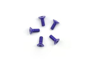 Arrowmax Alu Screw Allen Csk M2.2 x 6 Purple (5)