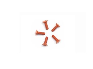 Arrowmax Alu Screw Allen Csk M2.5 x 8 Orange (5)