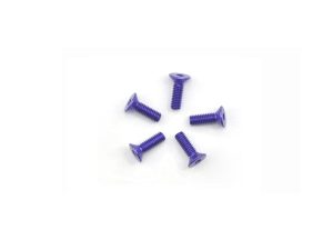 Arrowmax Alu Screw Allen Csk M2.5 x 8 Purple (5)