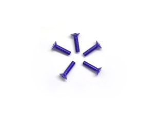 Arrowmax Alu Screw Allen Csk M3 x 12 Purple (5)