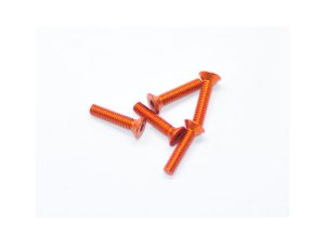 Arrowmax Alu Screw Allen Csk M3 x 14 Orange (5)