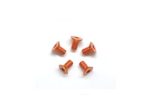 Arrowmax Alu Screw Allen Csk M3 x 6 Orange (5)