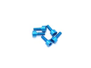 Arrowmax Alu Screw Allen Cylinder Head M2.2 x 6 Blue (5)