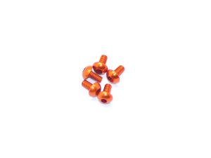 Arrowmax Alu Screw Allen Roundhead M2 x 4 Orange (5)