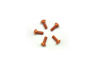 Arrowmax Alu Screw Allen Roundhead M3 x 8 Orange (5)
