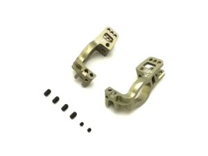 KYOSHO Aluminium Front Hub Carrier Set Kyosho Inferno MP10 - KPI  (18 Deg)