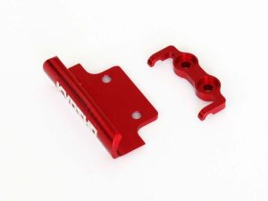KYOSHO Aluminium Front & Rear Bumper Set Kyosho Mini-Z Buggy - Red