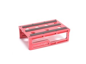 Monkey King RC Aluminium Luxury Car Stand 1/10th - 1/8th - Red