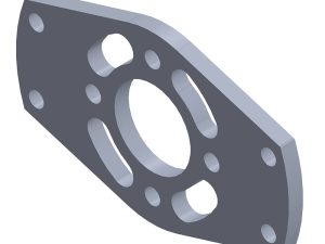 Multiplex Aluminium Motor Mount FunRacer