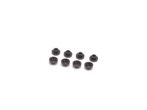 Monkey King RC Aluminium Servo Washer Black 4.3mm Pk8