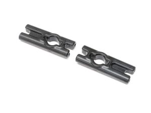 Losi Aluminum Body Mount Cross Bar, Black: Mini LMT  (2)