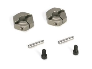 Losi Aluminum Clamping Wheel Hex (2): TEN-SCTE
