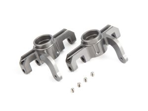 Team Losi Racing Aluminum Front Spindle Set: 8IGHT/T/E 4.0