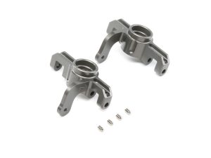 Team Losi Racing Aluminum Front Spindle Set for Universals: 8E 4.0