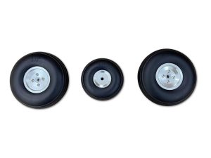 Hangar 9 Aluminum Hub Wheel Set (3): OV-10 Bronco 20cc