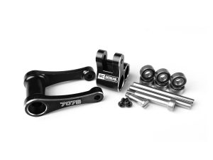 RC Overhaul Aluminum Knuckle & Pull Rod, Promoto, Black