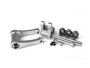 RC Overhaul Aluminum Knuckle & Pull Rod, Promoto, Silver