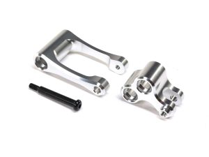 Losi Aluminum Knuckle & Pull Rod, Silver: PM-MX/SM