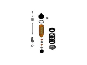 Anderson Aluminum Rear Oil Shock Set