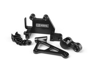 RC Overhaul Aluminum Servo Mount Set, Promoto, Black