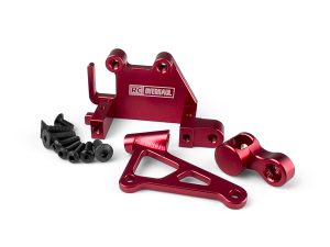 RC Overhaul Aluminum Servo Mount Set, Promoto, Red