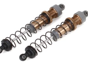 ECX Aluminum Shock Set Rear: 1:10 2wd Cir/Ruk/Torm