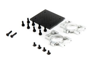 Blade Aluminum Tailboom Mount and C/F Plate: 270 CFX