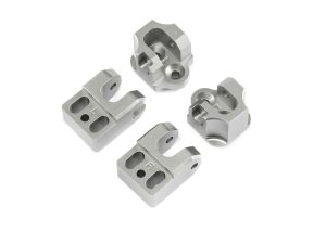 Losi Aluminum Upper/Lower Bulkhead Track Rod Mount Set: Baja Rey