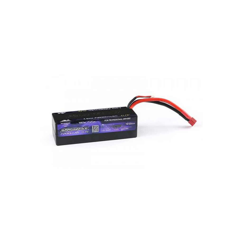 Arrowmax AM Lipo 7200mAh 3S - 11.1V 55C/110C