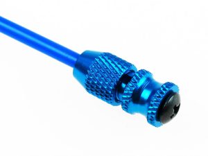 JP Antenna Pipe With Blue Metal Anodised Base