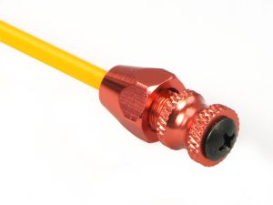 JP Antenna Pipe With Orange Metal Anodised Base