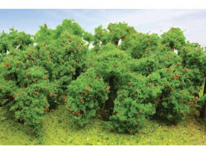 JTT Apple Tree Grove, 2in to 2.25in Tall, (6 per pack)