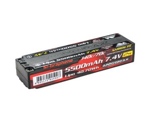 Arrowmax Lipo 5500mAh 2S TC Narrow - 7.4v - 70C