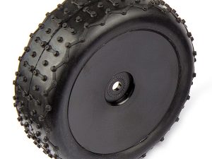 Team Associated ASSOCIATED REFLEX 14B/14T WIDE MINI PIN TYRES - MOUNTED