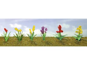 JTT Assorted Flower Plants 2, HO-Scale, (12 per pack)