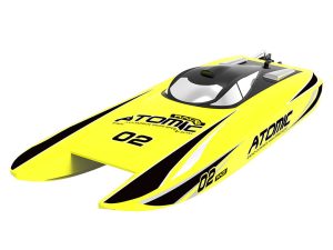 Volantex Atomic Cat 70 Brushless ARTR Racing Boat (Yellow)