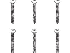 PD Racing B head hex screw HM4*36   6PCS