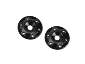 JConcepts B6.2-B6.3 Finnisher Aluminum Wing Buttons-Black