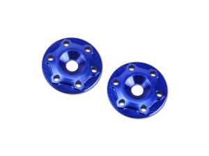 JConcepts B6.2/B6.3 Finnisher Aluminum Wing Buttons-Blue