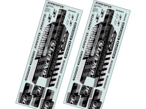 JConcepts B84 Pre-Cut Chassis Protective Sheet - 2pc