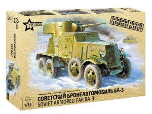 Zvezda BA-3 Soviet Armoured Car